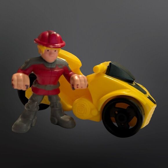 Playskool Heroes Transformer Rescue Bots GRIFFIN ROCK Figure Trike Firehouse A16 - Picture 11 of 11